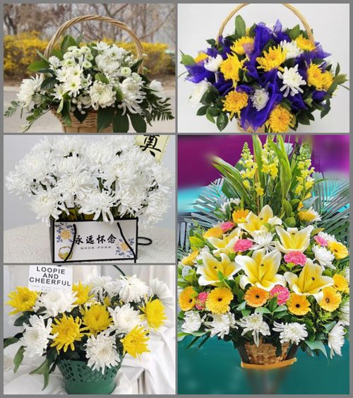 福建三明大田县湖美乡大尤村白事提篮配送